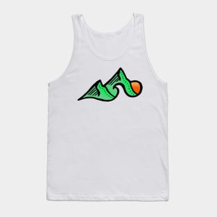 Mountain and Wave Tank Top